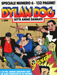 Cover Thumbnail for Speciale Dylan Dog (Sergio Bonelli Editore, 1987 series) #6 - Sette anime dannate