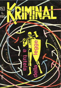 Cover Thumbnail for Kriminal (Editoriale Corno, 1964 series) #153