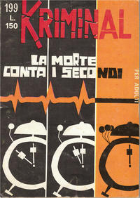 Cover Thumbnail for Kriminal (Editoriale Corno, 1964 series) #199