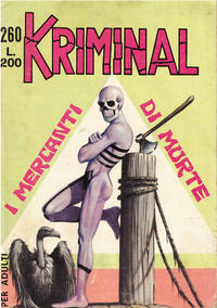 Cover Thumbnail for Kriminal (Editoriale Corno, 1964 series) #260
