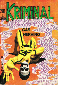 Cover Thumbnail for Kriminal (Editoriale Corno, 1964 series) #281