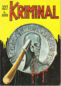 Cover Thumbnail for Kriminal (Editoriale Corno, 1964 series) #327