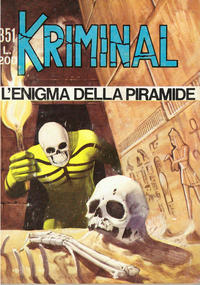 Cover Thumbnail for Kriminal (Editoriale Corno, 1964 series) #351