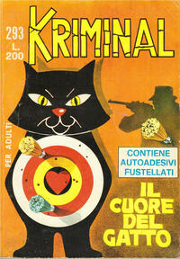 Cover Thumbnail for Kriminal (Editoriale Corno, 1964 series) #293