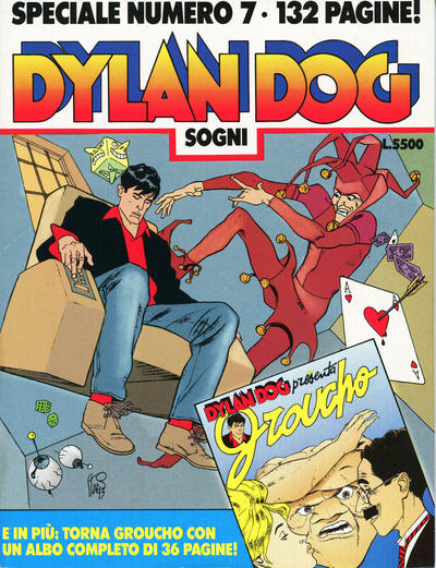 Cover for Speciale Dylan Dog (Sergio Bonelli Editore, 1987 series) #7 - Sogni