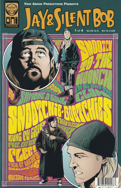 Cover for Jay & Silent Bob (Oni Press, 1998 series) #1 [Second Printing]