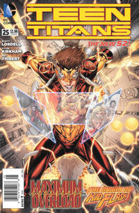 Cover for Teen Titans (DC, 2011 series) #25 [Newsstand]