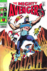 Cover Thumbnail for The Avengers (Marvel, 1963 series) #63 [British]