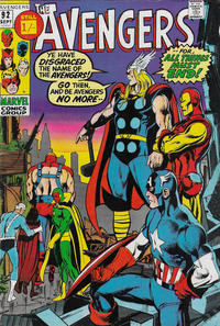 Cover Thumbnail for The Avengers (Marvel, 1963 series) #92 [British]