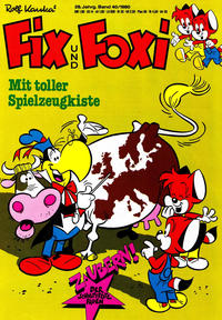 Cover Thumbnail for Fix und Foxi (Pabel Verlag, 1953 series) #v28#40