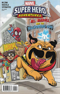 Cover Thumbnail for Marvel Super Hero Adventures: Ms. Marvel and the Teleporting Dog (Marvel, 2018 series) #1