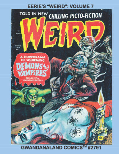 Cover for Gwandanaland Comics (Gwandanaland Comics, 2016 series) #2791 - Eerie's "Weird" - Volume 7