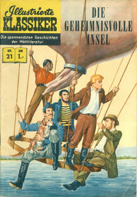 Cover Thumbnail for Illustrierte Klassiker [Classics Illustrated] (BSV - Williams, 1956 series) #21 - Die geheimnisvolle Insel [HLN 130]