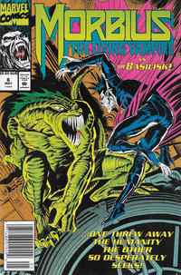 Cover for Morbius: The Living Vampire (Marvel, 1992 series) #6 [Australian]