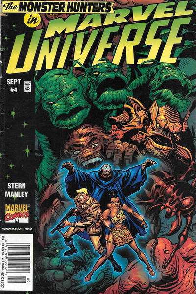 Cover for Marvel Universe (Marvel, 1998 series) #4 [Newsstand]