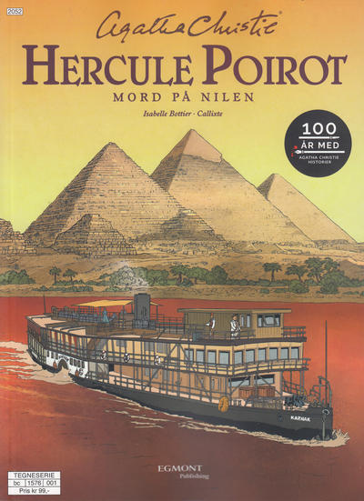 Cover for Hercule Poirot (Hjemmet / Egmont, 2019 series) #2 - Mord på Nilen
