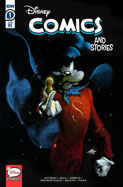 Cover for Disney Comics and Stories (IDW, 2018 series) #1 / 744 [Cover RE - Gabriele Dell'Otto Trade - Super Goof]