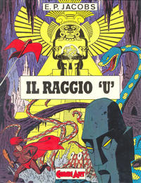 Cover Thumbnail for Grandi eroi (Comic Art, 1986 series) #11 bis - E.P. Jacobs  -  Il Raggio "U"