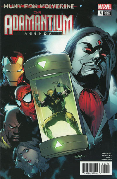 Cover for Hunt for Wolverine: Adamantium Agenda (Marvel, 2018 series) #4 [RB Silva]