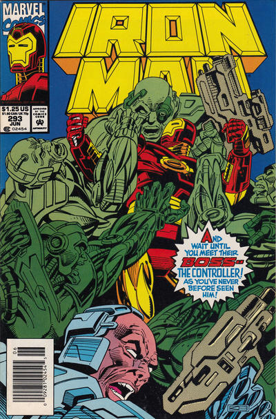 Cover for Iron Man (Marvel, 1968 series) #293 [Newsstand]