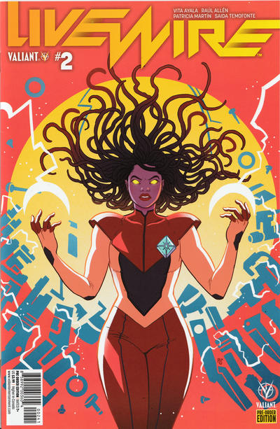 Cover for Livewire (Valiant Entertainment, 2018 series) #2 Pre-Order Edition