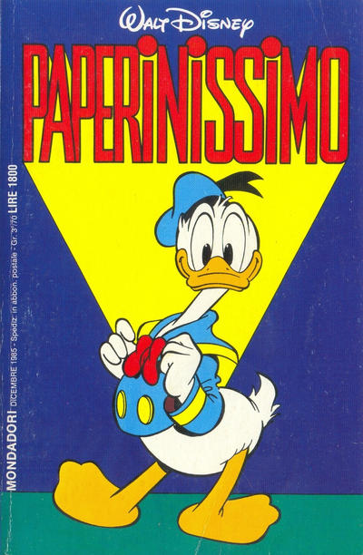 Cover for I Classici di Walt Disney (Mondadori, 1977 series) #108
