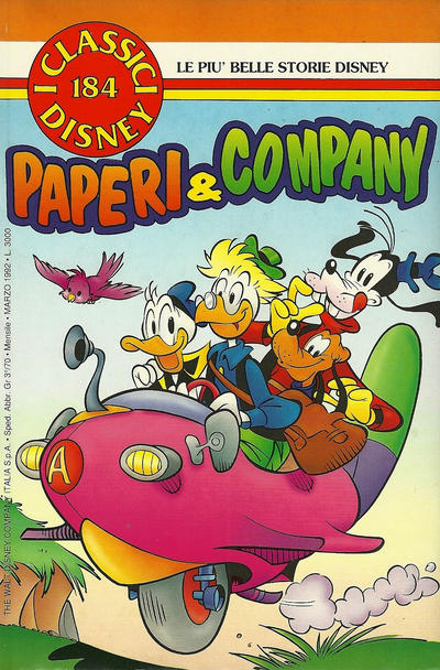 Cover for I Classici di Walt Disney (Disney Italia, 1988 series) #184
