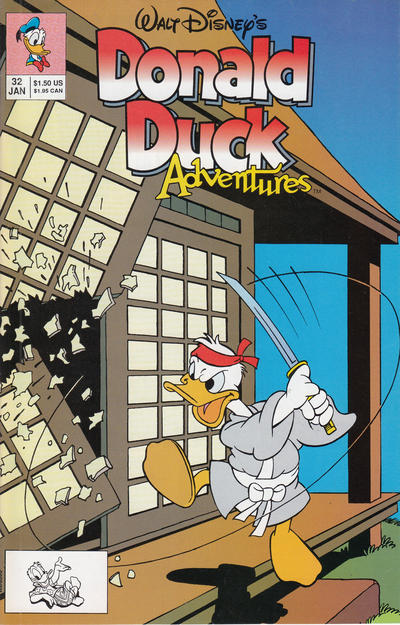 Cover for Walt Disney's Donald Duck Adventures (Disney, 1990 series) #32 [Direct]