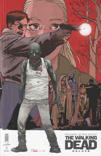 Cover for The Walking Dead Deluxe (Image, 2020 series) #5 [Charlie Adlard Connecting Cover]