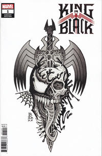 Cover Thumbnail for King in Black (Marvel, 2021 series) #1 [Variant Edition - ‘Tattoo’ - Ian Bederman Cover]