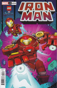 Cover Thumbnail for Iron Man (Marvel, 2020 series) #4 (629) [Ron Lim LEGO Variant]