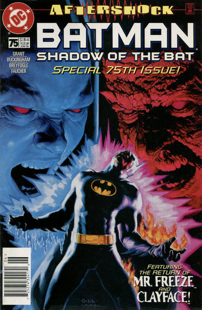 Cover for Batman: Shadow of the Bat (DC, 1992 series) #75 [Newsstand]