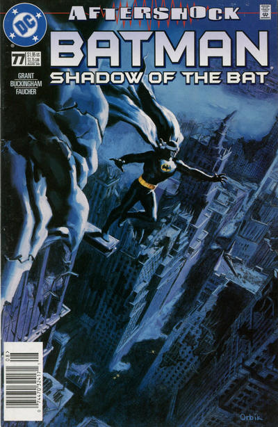 Cover for Batman: Shadow of the Bat (DC, 1992 series) #77 [Newsstand]