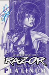 Cover for Razor (London Night Studios, 1992 series) #5 [Platinum Cover]