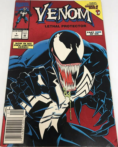Cover for Venom: Lethal Protector (Marvel, 1993 series) #1 [Australian]