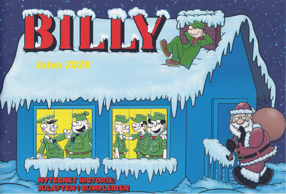 Cover for Billy julehefte (Hjemmet / Egmont, 1970 series) #2020 [Bokhandelutgave]