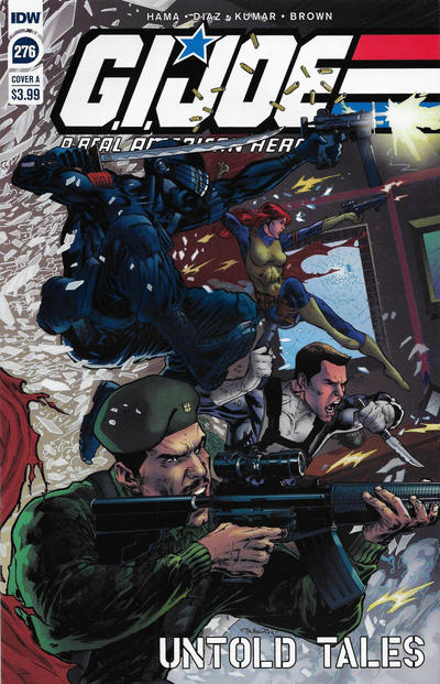 Cover for G.I. Joe: A Real American Hero (IDW, 2010 series) #276 [Cover A - Netho Diaz]