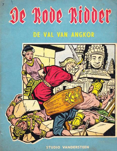 Cover for De Rode Ridder (Standaard Uitgeverij, 1959 series) #7 [zwartwit] - De val van Angkor