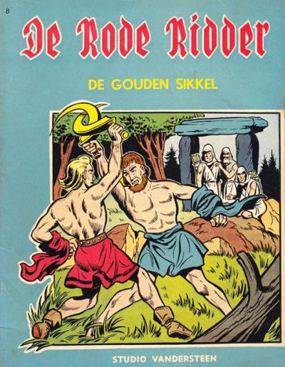 Cover for De Rode Ridder (Standaard Uitgeverij, 1959 series) #8 [zwartwit] - De gouden sikkel