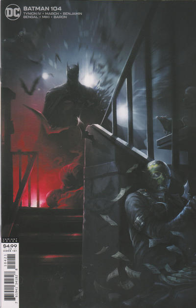 Cover for Batman (DC, 2016 series) #104 [Francesco Mattina Cardstock Variant Cover]