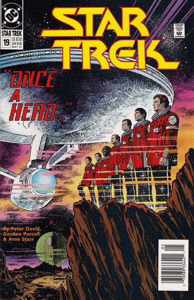 Cover for Star Trek (DC, 1989 series) #19 [Newsstand]