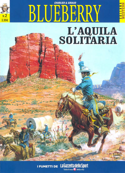 Cover for Collana Western (La Gazzetta dello Sport, 2014 series) #2 - Blueberry  2 - L'Aquila Solitaria
