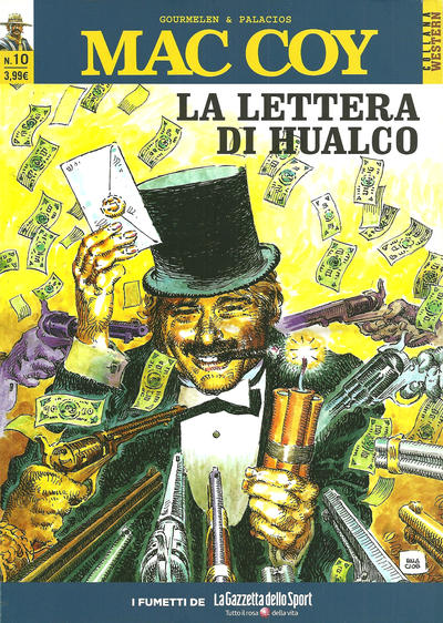 Cover for Collana Western (La Gazzetta dello Sport, 2014 series) #44 - Mac Coy 10 - La lettera di Hualco