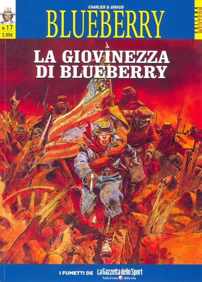 Cover for Collana Western (La Gazzetta dello Sport, 2014 series) #17 - Blueberry 17 - La giovinezza di Blueberry