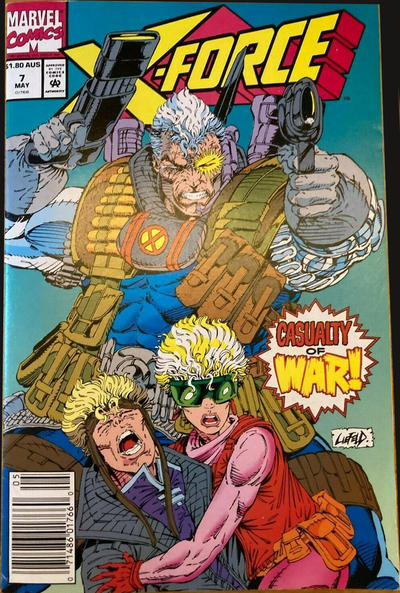 Cover for X-Force (Marvel, 1991 series) #7 [Australian]