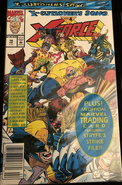 Cover for X-Force (Marvel, 1991 series) #16 [Australian]