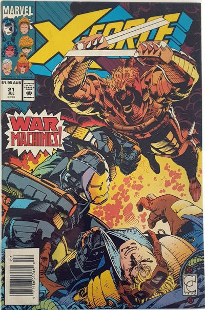 Cover for X-Force (Marvel, 1991 series) #21 [Australian]