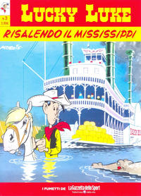 Cover Thumbnail for Lucky Luke (La Gazzetta dello Sport, 2013 series) #3 - Risalendo il Mississippi