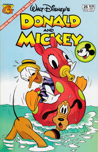 Cover for Walt Disney's Donald and Mickey (Gladstone, 1993 series) #25