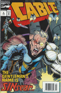 Cover Thumbnail for Cable (Marvel, 1993 series) #5 [Australian]